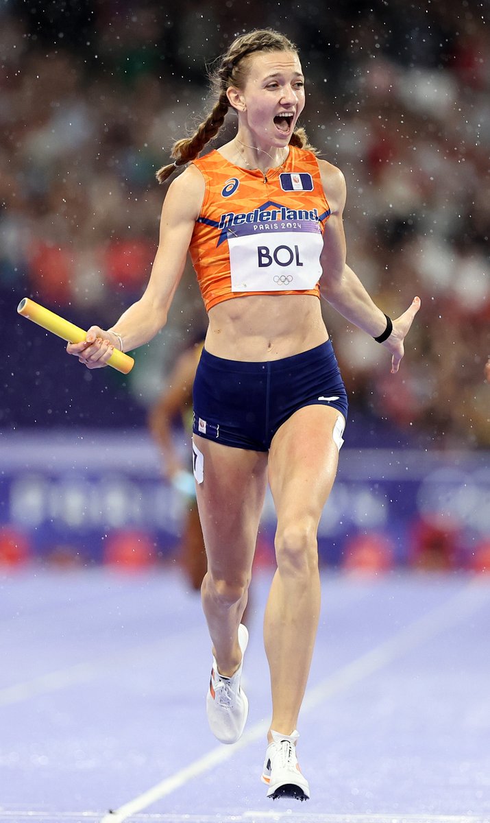 WHAT A COMEBACK FROM THE NETHERLANDS IN THE 4X400M MIXED  ! 😱
#Paris2024
📸Getty Images / Hannah Peters