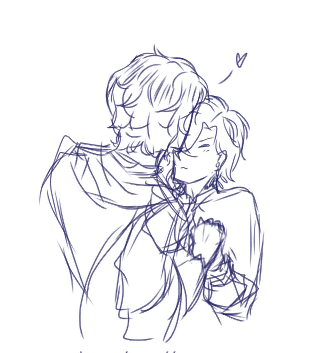 OdonataD's tweet image. ( ･ω･) /｡.ﾟ+ 
            Sketch        —&amp;gt;          Finish 

This is how my brain works most of the time
Very silly, proceed with caution ( ๑´•ω•)

#ratiorine live rent free in my head
