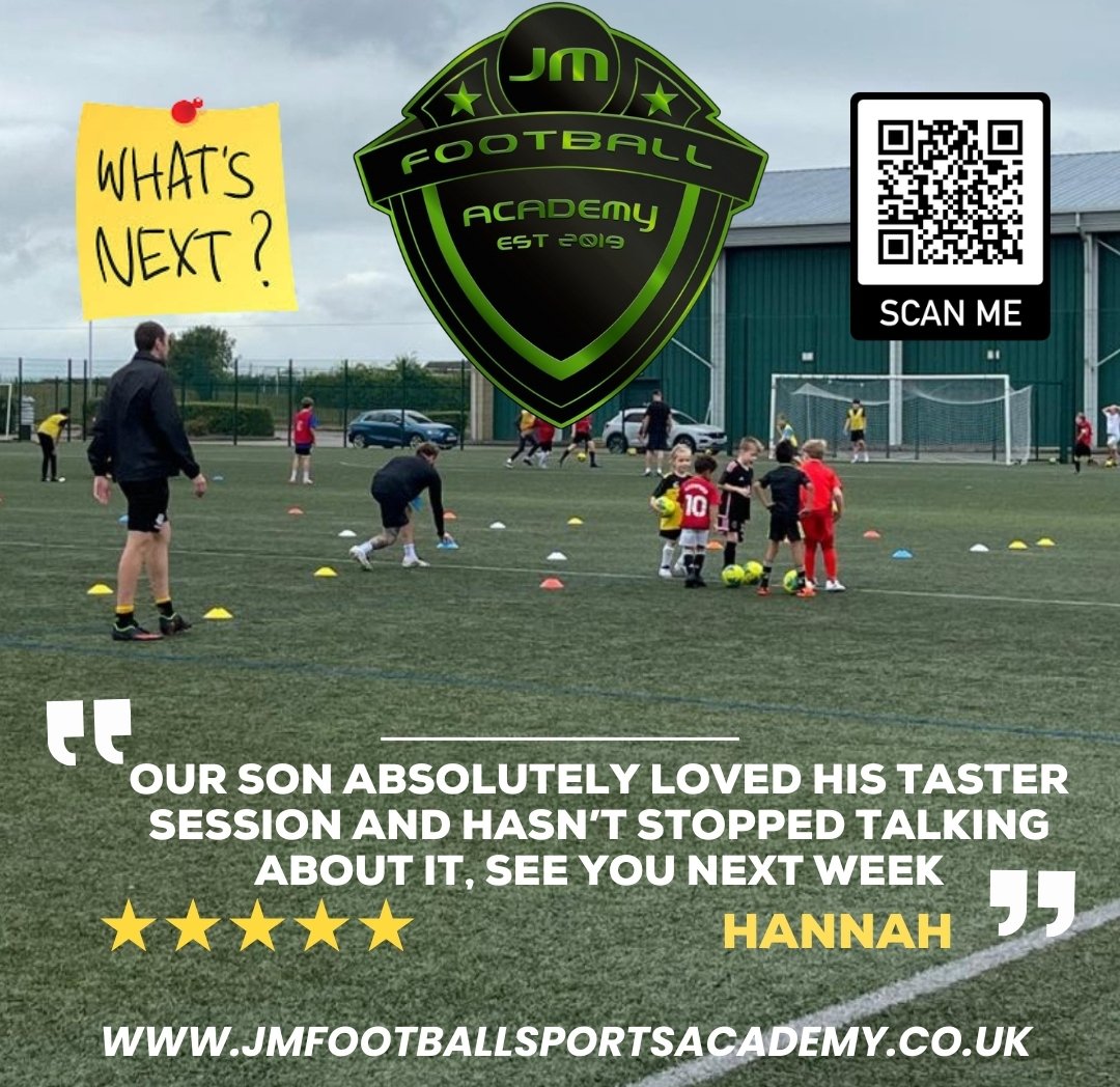 Another 5* review for our team, we pride ourselves on the quality and care our coaches show at every session we deliver, great taster session which has made one little boy very very happy today #AWESOME #WECAREWHATWEDO #LOUGHBOROUGH #SPORT #loughboroughfootball #DEVELOPMENT #fun