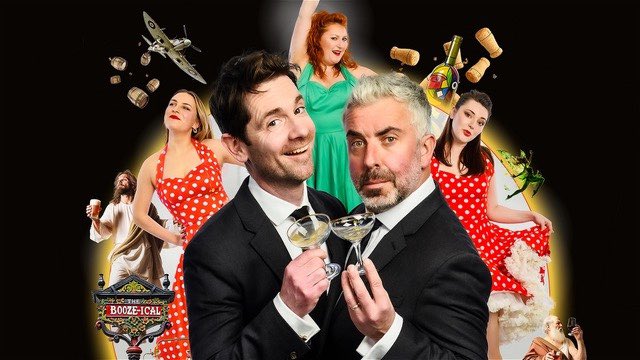 A brilliant, joyous new show from the Thinking Drinkers at Edinburgh Fringe, at Underbelly Cowbarn. The Booze-ical is their usual mix of booze tasting, amazing facts and silliness but this year with songs from brilliant trio Flat &amp; the Curves.
#EdFringe