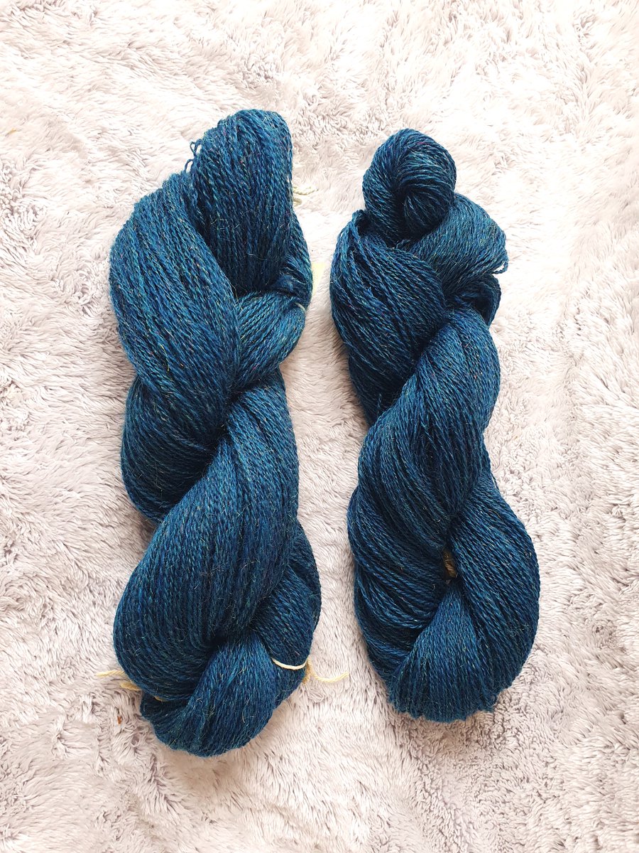 BethSquirrell's tweet photo. Some of my hand spun sparkly yarn https://t.co/LmJ3iju1DB