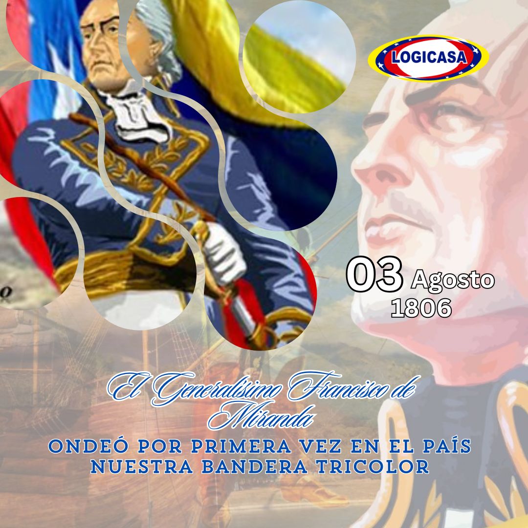 Hace 218 años el Generalísimo Francisco de Miranda enarboló por primera vez en nuestra Patria, la bandera nacional, honrando 
la dignidad y el coraje del pueblo venezolano que no se rinde.
#PaísDeOchoEstrellas