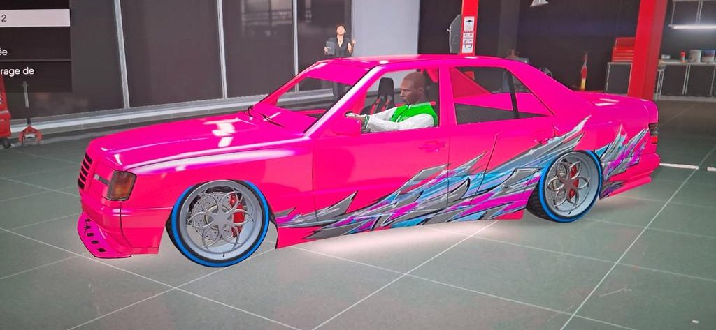gg03200's tweet photo. Mercedes blue motif secret Mercedes rose drift motif secret bientôt en don sur ma chaîne en ps4 https://t.co/3OBPA3oPuh