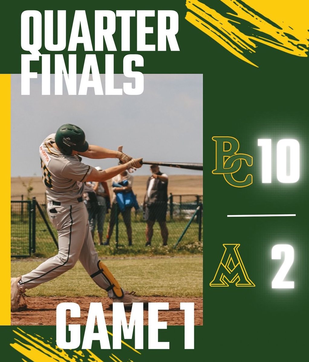 Die A‘s verlieren leider Spiel 1 in der Viertelfinal-Serie gegen die <a href="/BonnCapitals/">Bonn Capitals</a> 2:10. 
Morgen Spiel 2 und eine neue Chance für die Athletics.

#mainzathletics #baseballbundesliga #playofffs