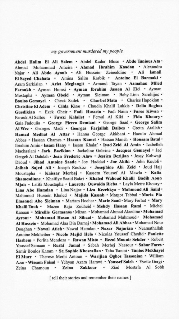 TheMaronite's tweet image. Our hearts remain shattered by the Beirut explosion. Over 200 beautiful souls were taken from us. Families torn apart, dreams extinguished &amp;amp; lives forever changed. We honor the memories of the victims. Their pain is our pain. We will never forget.
Hezbollah murdered my people.
🇱🇧