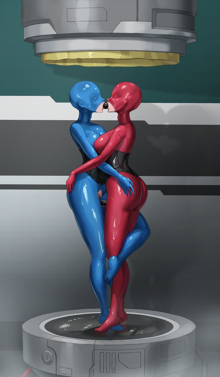 SlimedLayla's tweet photo. 🖤~Latex encased cutie's~🖤
Art by @/r8zv2kngNvaKjrY 💜
#LatexRP #LewdRP #OpenRP https://t.co/3VWfGUuES9