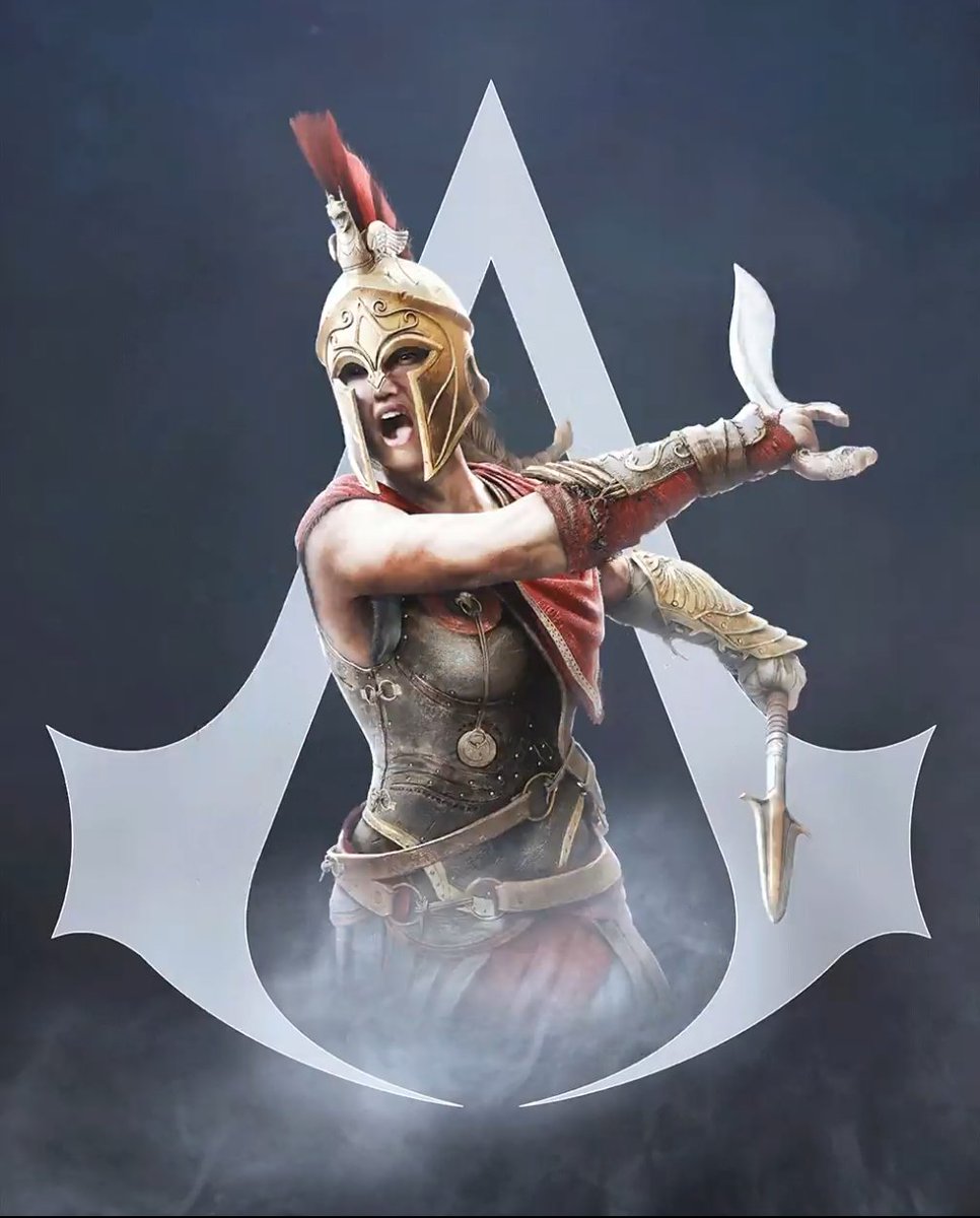 StormGrowler's tweet photo. @assassinscreed Kassandra! ❤️🗡️ https://t.co/OaMtw3nTMl