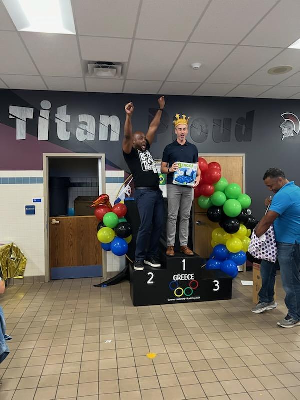 GreeceOlympia's tweet photo. We had an amazing week of learning and bonding at GCSDs Leadership week. We studied PLCs and what work needs to happen to ensure their effectiveness &amp; had a lot of fun doing it. #GreatThingsHappenAtOLY @MrJonesOLY @GCSDsuper @MrPassarell @loray_gcsd_ap @MrTanOLY @HarringtonOLY https://t.co/JnuG1KetvX
