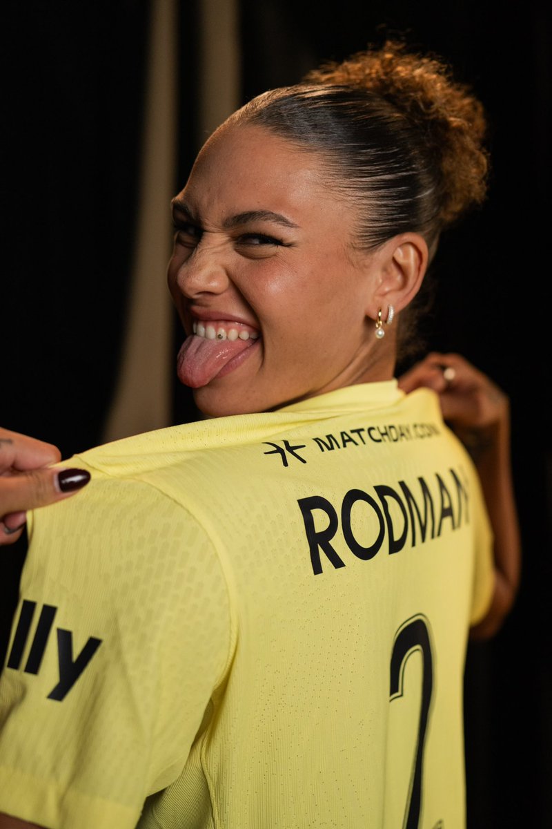 This is your reminder that Trinity Rodman plays for the Washington Spirit and you can watch her on the pitch this season 😉