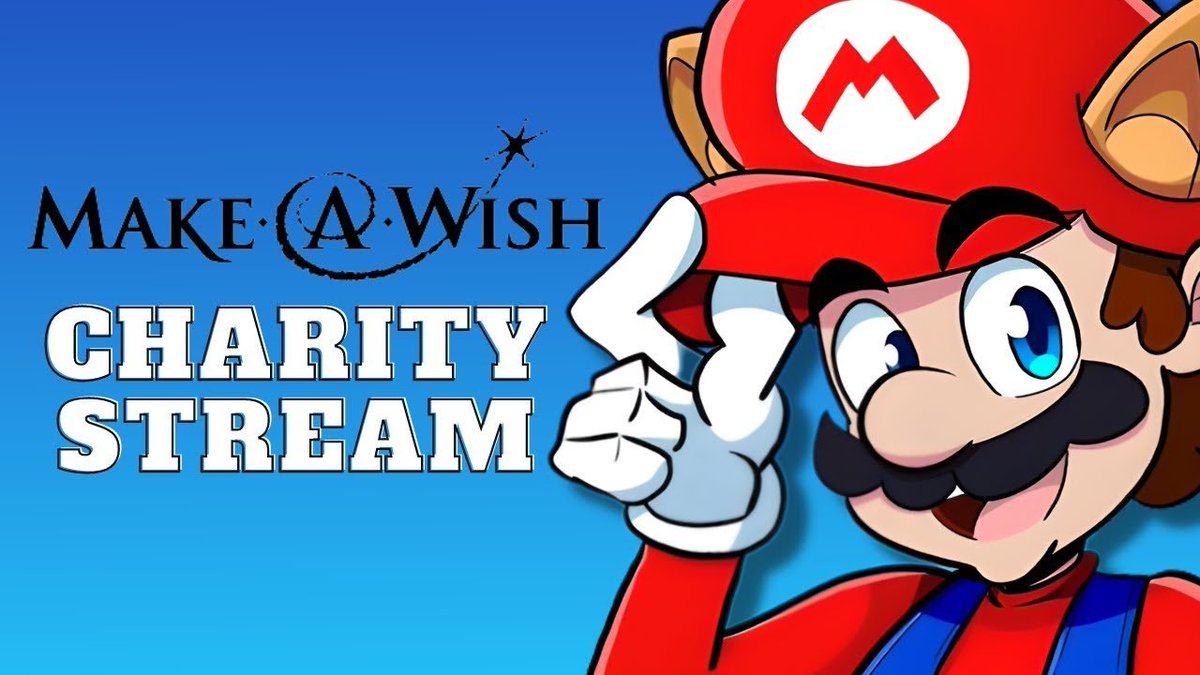 🚨REMINDER: I'll be hosting a Charity Stream on Sunday, August 11th at 11am PST with SMG4/Glitch/Hellaverse Reaction Community to support <a href="/MakeAWish/">Make-A-Wish America</a>! 

We'll play Fall Guys, Mario Kart 8 Deluxe, and Brawlhalla to raise funds for children with critical illnesses. (1/2) #MakeAWish
