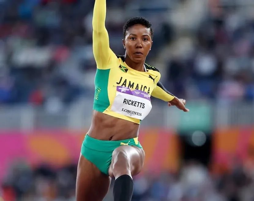 AndreLoweJA's tweet photo. Jamaica secures another historic silver medal as Shanieka Ricketts finishes second in the Triple Jump. 

No other Jamaican - male or female, had medaled in the event at the Olympic Games. https://t.co/3eYdL9HPjZ