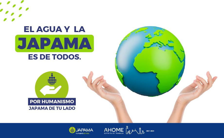 JAPAMAAHOME's tweet photo. Cuidar el agua es responsabilidad de todos. En JAPAMA, estamos comprometidos con el bienestar de nuestra comunidad y del planeta. 🌍💧
#JAPAMA #CuidadoDelAgua #JapamaDeTuLado https://t.co/XN0x9EKDgT