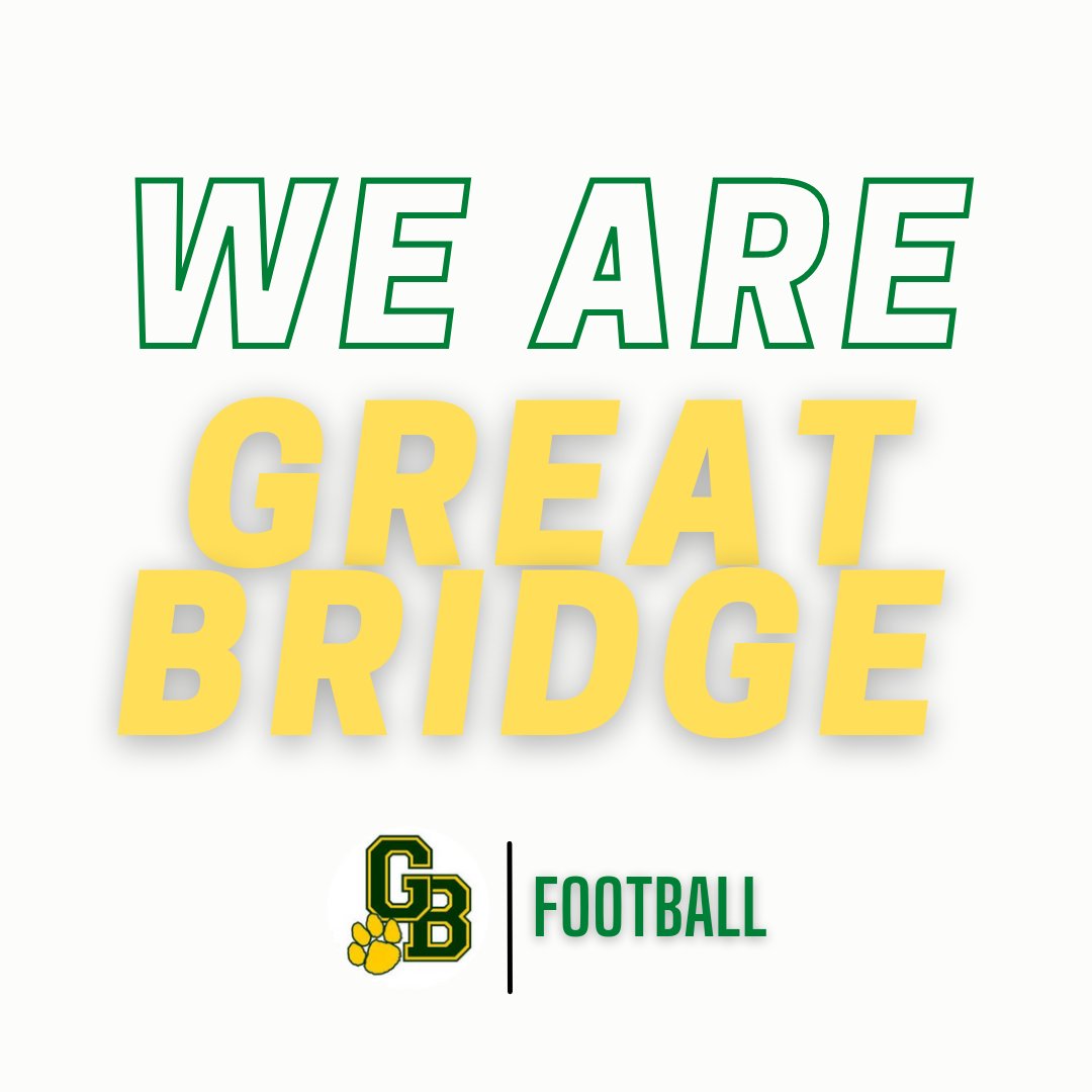 Days 1-3 Complete ‼️

#WeAreGreatBridge 🔰