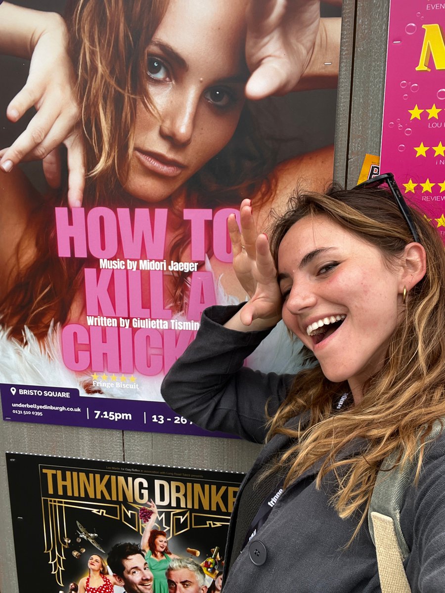 How To Kill a Chicken (@h2killachicken) on Twitter photo Chicken Landing!!
Hello <a href="/edfringe/">Edinburgh Festival Fringe</a> at <a href="/FollowTheCow/">Underbelly Edinburgh</a>
Magical chickens incoming!!!
13-26 AUG, 7.15 pm Bristo Square (Daisy)
underbellyedinburgh.co.uk/event/how-to-k…
Cannot bloody wait to share the magic!! Chicken Landing!!
Hello <a href="/edfringe/">Edinburgh Festival Fringe</a> at <a href="/FollowTheCow/">Underbelly Edinburgh</a>
Magical chickens incoming!!!
13-26 AUG, 7.15 pm Bristo Square (Daisy)
underbellyedinburgh.co.uk/event/how-to-k…
Cannot bloody wait to share the magic!!
