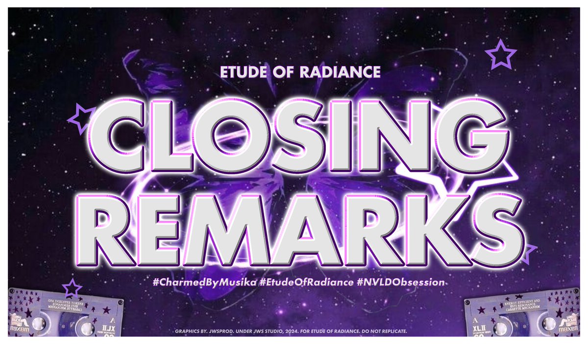 charmuile's tweet photo. ㅤㅤㅤ

                   𝓔𝗧𝗨𝗗𝗘  𝗢𝗙  𝓡𝗔𝗗𝗜𝗔𝗡𝗖𝗘
                  Luminescence of a Star

                     CLOSING REMARKS

                     #CharmedByMusika 
                      #EtudeOfRadiance
ㅤㅤ
ㅤㅤㅤ https://t.co/vmsgaq4Dv1