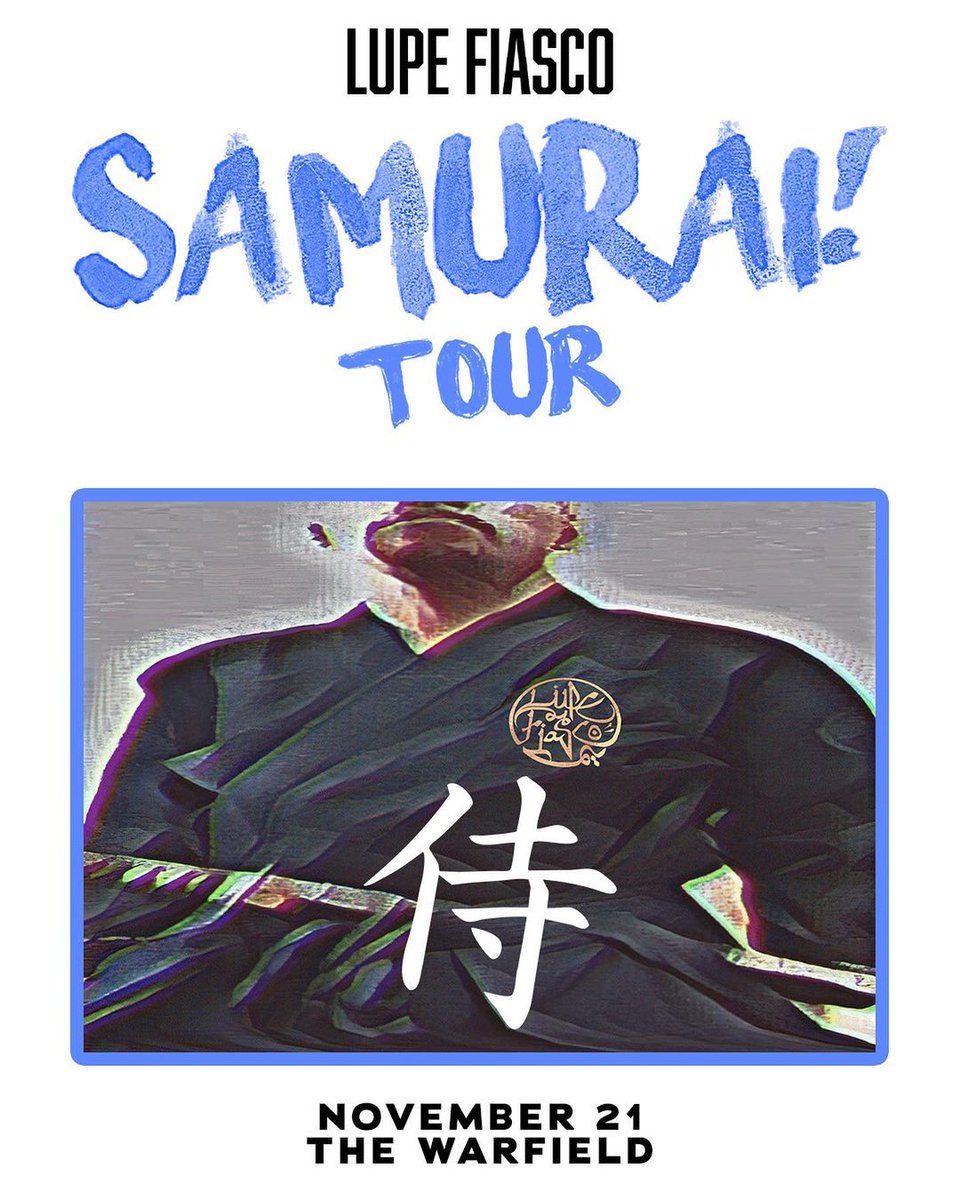 LupeUpdates's tweet photo. 1. californiareggae via Instagram 31/07
Stack That Cheese. Cali Roots.
2-3. thewarfield via Instagram 29/07
Catch Lupe at The Warfield Theatre for his #SamuraiTour (or any other dates)!
https://t.co/FZk59U5CLT https://t.co/DN0S0xfRe3