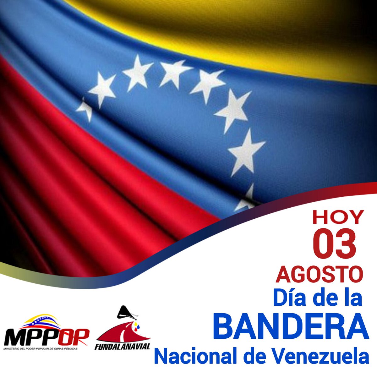 Fundalanavial_'s tweet photo. #03Agosto 1806; Se celebra el Día de la Bandera, hace 218 años cuando el Gral Francisco de Miranda junto a su Expedición Libertadora tocó tierra venezolana en la Vela de Coro y ondeó por primera vez en el país la bandera con el amarillo, azul y rojo.
@NicolasMaduro
@GRaulparedes https://t.co/n14SdO40Wy