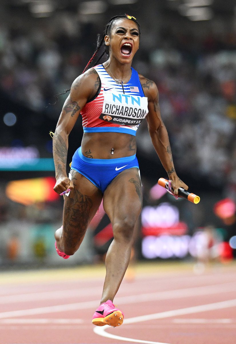 Congratulations to Sha’Carri Richardson on taking home the Silver medal in the 100m finals 💕