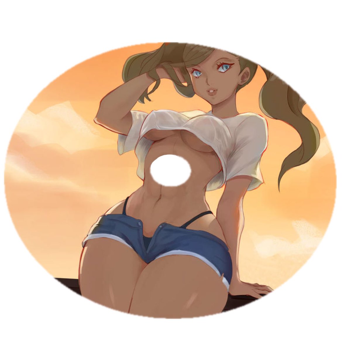 It’s pretty pathetic how quickly @ShadowTakamaki resigned herself to being his plaything. She even told him she loved him while getting her barcode…. 

Oh, well! Get her debut JAV performance for only ¥85,000!