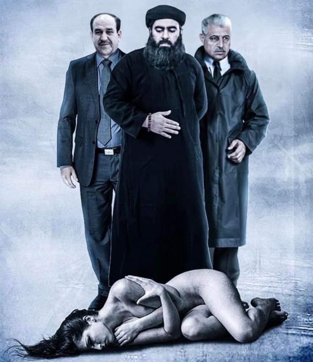 لقد كان اجساد نسائنا ساحاتً لمعاركم يا طُغاة العصر •
ستلعنكم الأجيال و ستُكتب قذارتكم بدماء الأبرياء بين صفحات التاريخ 
#الابادة_الايزيدية 
#YazidiGenocide 
#انقذوا_الايزيديات_المختطفات