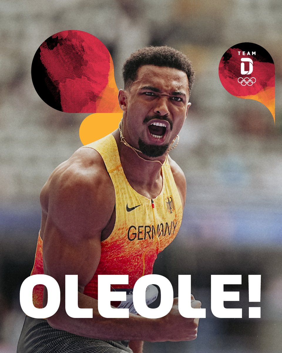 🥈SILBER IM ZEHNKAMPF!

Leo Neugebauer gewinnt bei seinen ersten Olympischen Spielen im Zehnkampf die erste deutsche Medaille seit 28 Jahren! 🖤❤️💛 

#JetztFürImmer #TeamD #Olympics #Paris2024 #Athletics #Decathlon