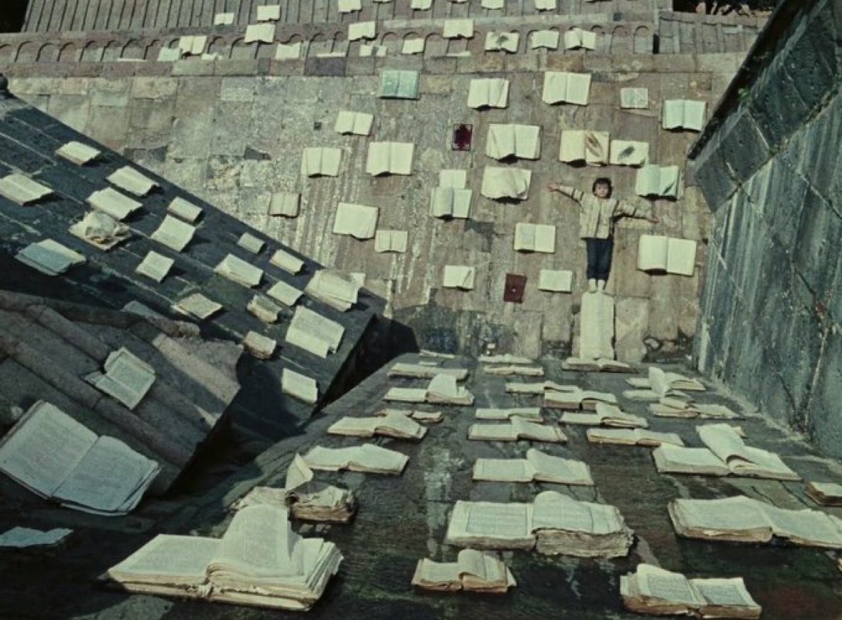 Sesini 
      bekledim 
                 satırlar 
                          arasından

Of Not Being A Jew, İsmet Özel