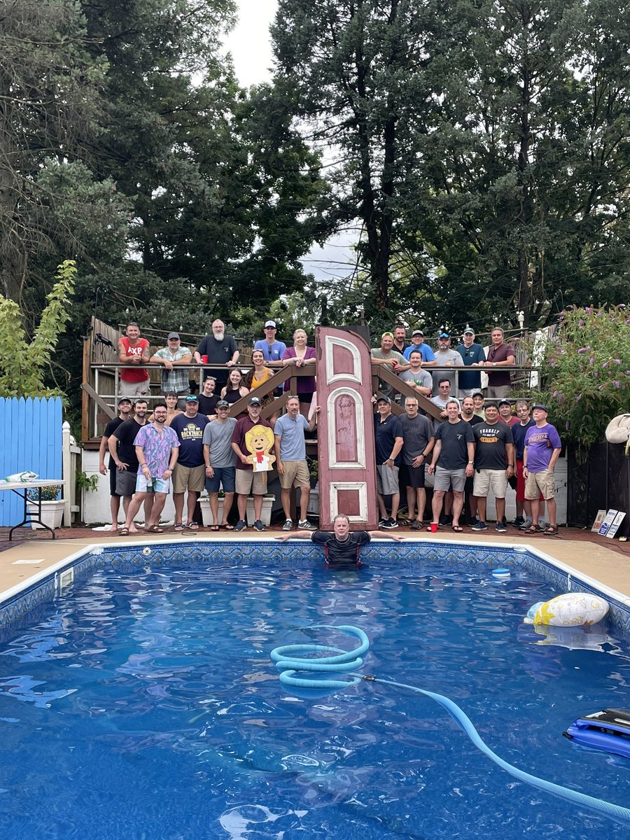 LHUAlphaChiRho's tweet photo. Alpha Chi Rho, Phi Mu Chi annual alumni BBQ #CULockHaven #LockHaven #AXP https://t.co/iYJhLfYXWJ