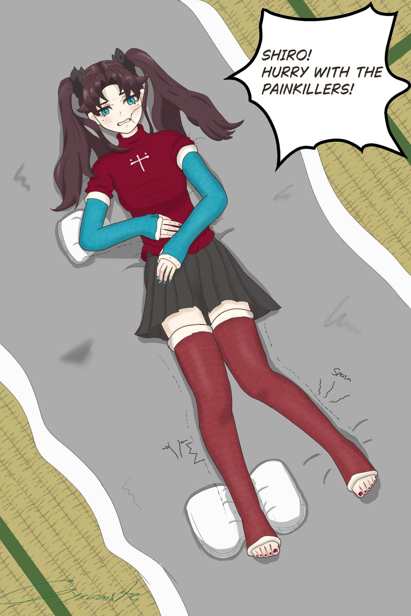 CyrconiteC's tweet photo. Rin and her "unbreakable" will
#castfetish
#ギプスフェチ
#ギプス
#骨折
#Dlac
#Dllc https://t.co/6qK5pZQqPK