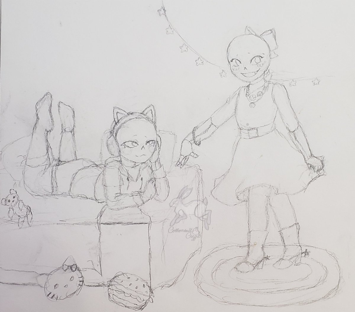 Something's cooking....
<a href="/ItsaMeNanni/">nanni 💖💕</a>
Melancholy and Star, playing dress up. Sleepover!!! 💚💚💚