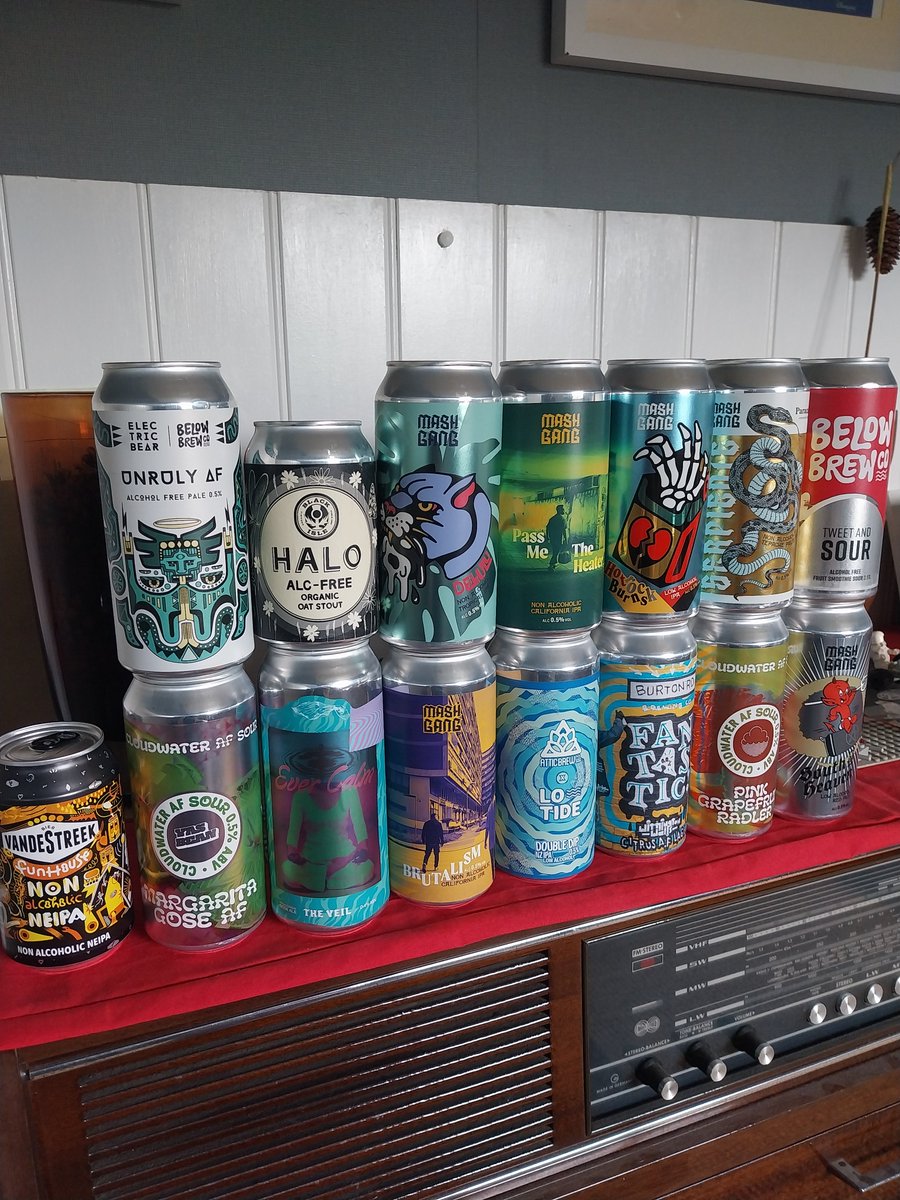 samuelebolton's tweet photo. Stopped off at The Functional Drink Club in Otley yesterday. Great choice of #AFbeer.
Which first?
#NAbeer #alcoholfree #zeroalcohol #craftbeer #zeroalcohol https://t.co/zbIL1lrgYi