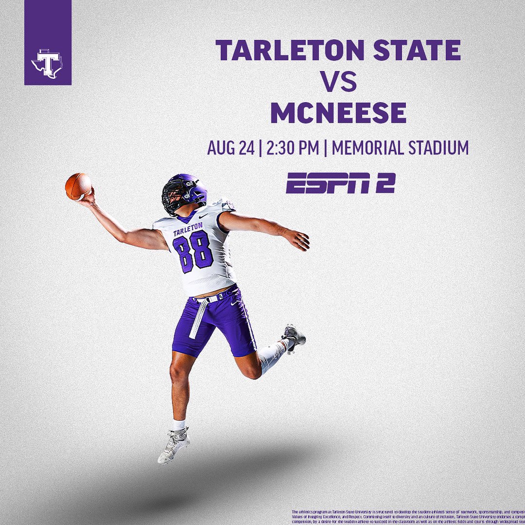 Just three weeks to go until our home opener on national broadcast in front of a packed crowd at Memorial Stadium! 🔥