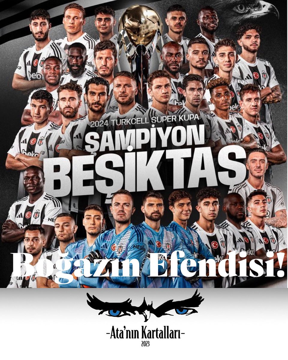 Vurduk pençemizi hem de nasıl...
 
Efendi Beşiktaş’ın yıllarının ayak sesleri bunlar. Kötü vücut dilleri gitmiş, özgüvenli, kaliteli oyuncuların eklenmesiyle, gençleriyle ve doğru oynatan yeni kan hocamızla tam da kartal gibiydik. Özlemişiz böylesini.
Daha yeni başlıyoruz. Daha