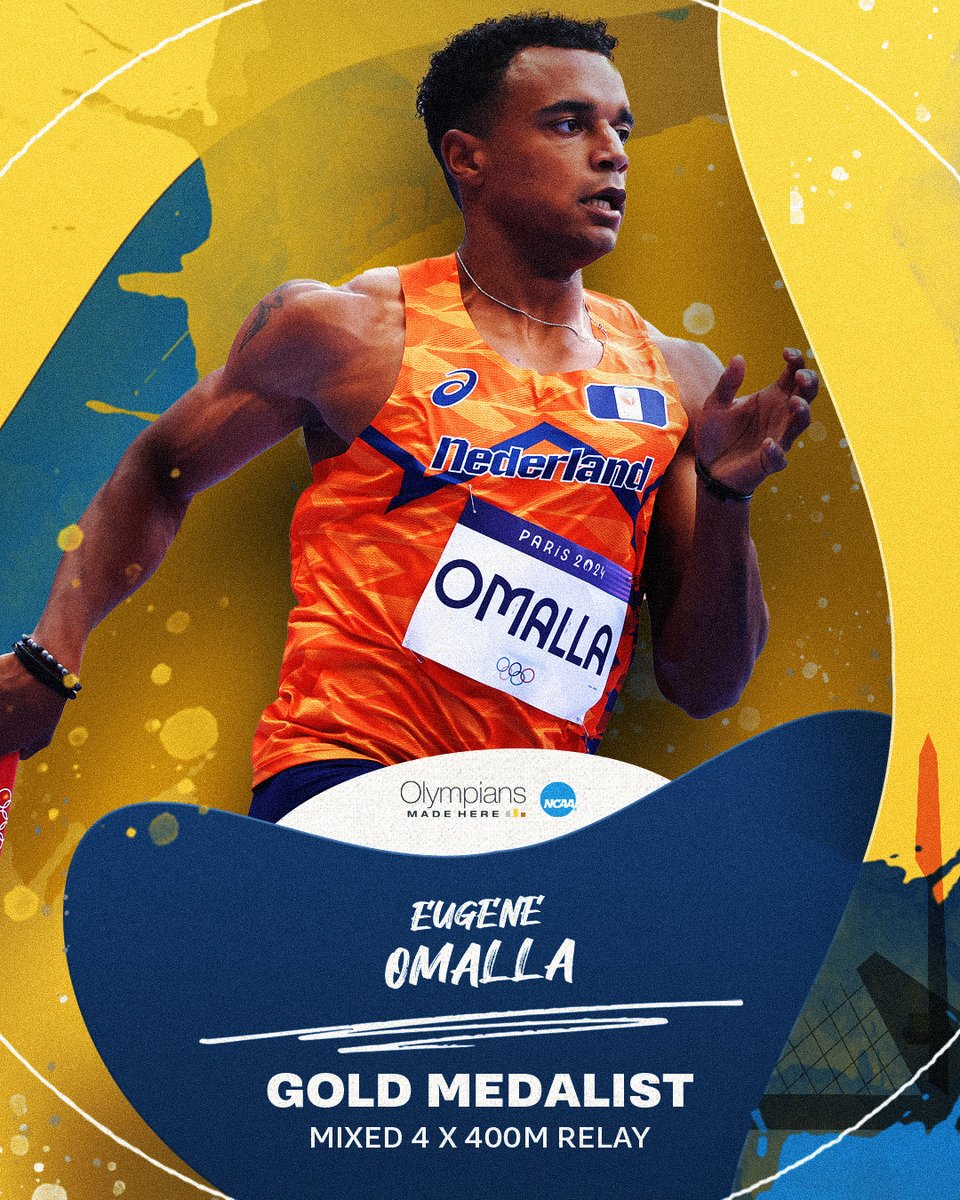 🥇 Eugene Omalla 🥇

Mixed 4x400m Relay 🇳🇱 Netherlands

#OlympiansMadeHere x <a href="/KStateTFXC/">K-State T&F/XC</a>