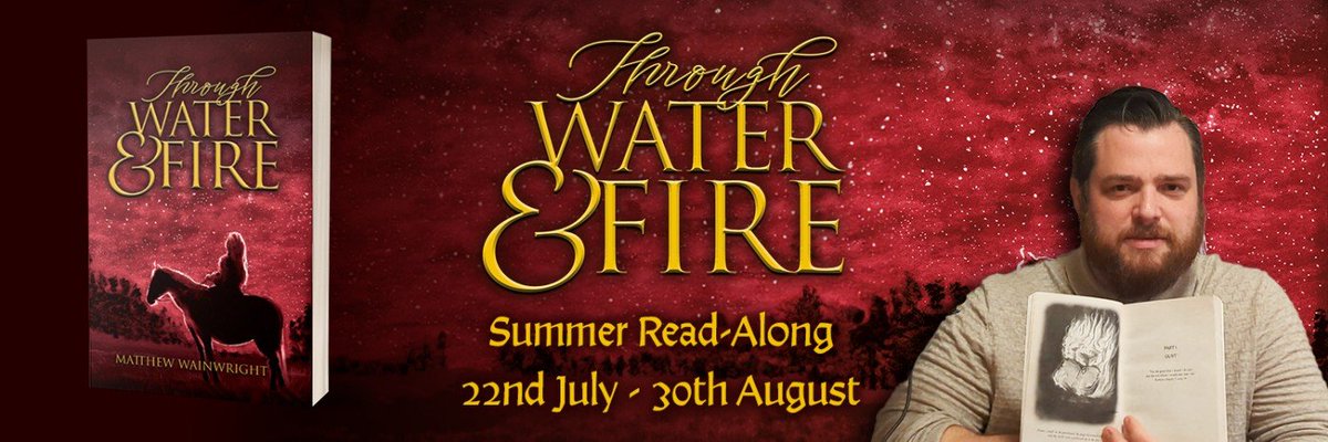 Been away a bit this week on a much needed break, but the Through Water and Fire read-along videos have been going up daily 😊 If you haven't caught them yet here's a thread to catch you up! 🧵1/7