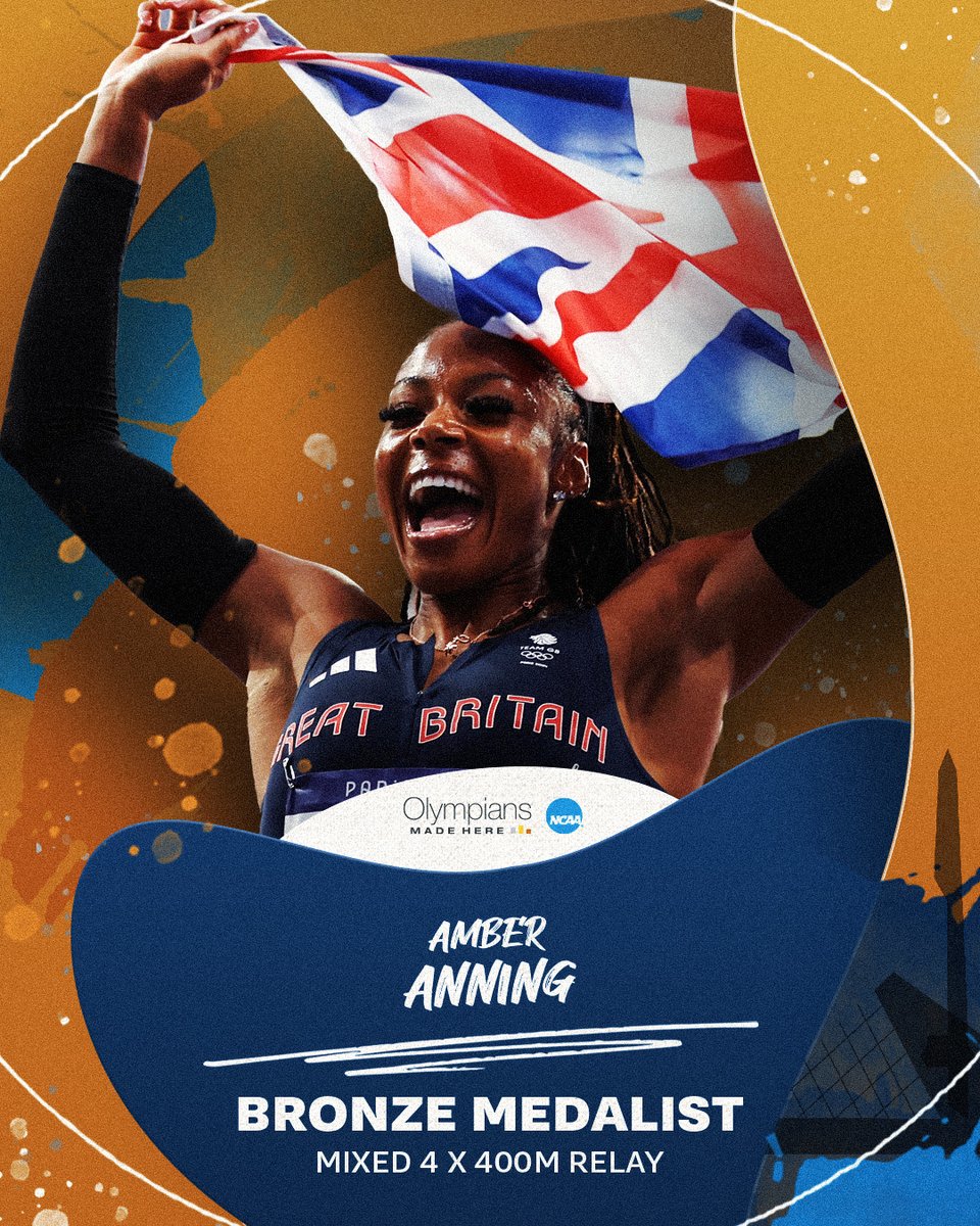 🥉 Amber Anning 🥉

Mixed 4x400m Relay 🇬🇧 Great Britain

#OlympiansMadeHere x @RazorbackTF