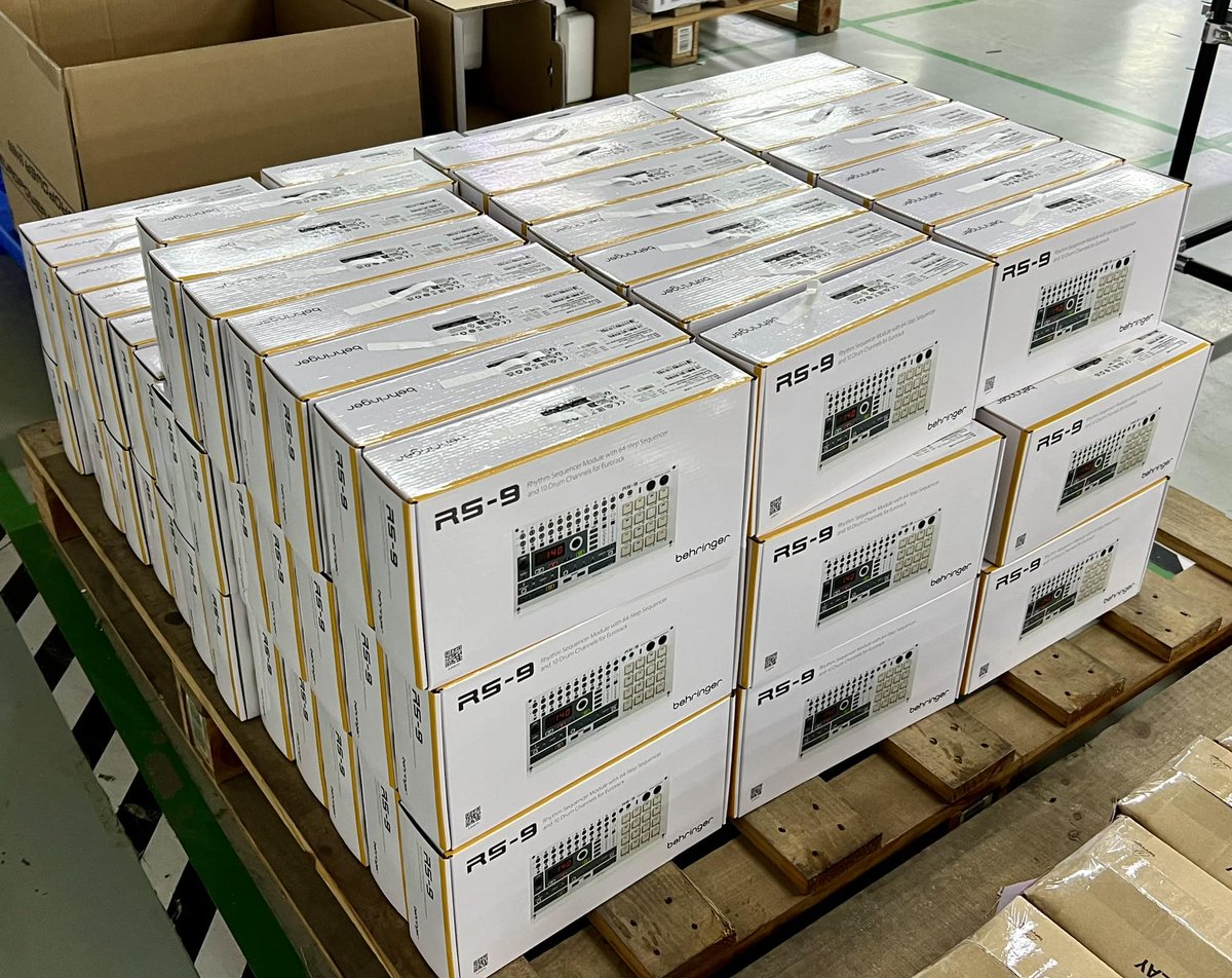 Behringer RS-9 リズムシーケンサー ユーロラックモジュール 2hp SEQ