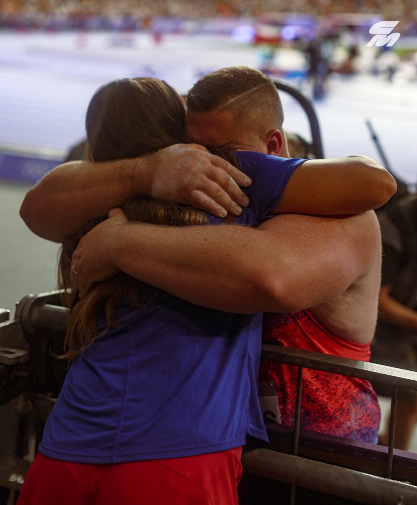 🇺🇸 Here’s what <a href="/JoeKovacsUSA/">Joe Kovacs</a> had to say after his third consecutive silver medal at the Olympics in the shot put. Came up massively clutch on his final throw to make it happen.🥈 

🗣️ “I’ll tell you, that last throw was not a good technical throw, but it was a good emotional