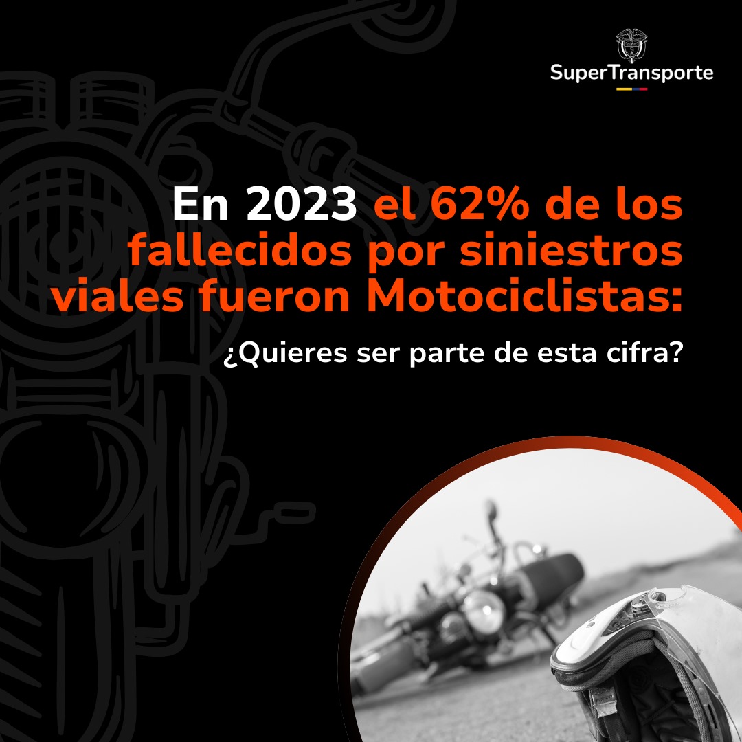 Supertransporte's tweet image. La #SuperTransporte te recuerda que tu motocicleta no debe utilizarse para transporte público de pasajeros, pues es ilegal y en caso de accidente no podrás responder por la vida de los demás. Piénsalo bien y #RuedaSeguro