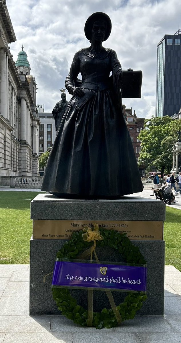 1798walkingtour's tweet photo. #Belfast 💚
We are Ireland's first city of the #enlightenment
We are the city of #McCracken #Neilson #McCabe
We are the city of #liberty #equality #fraternity
We are the city of #abolitionism #HumanRights
We are the city of the #UnitedIrishmenandwomen!
#NoPasaran https://t.co/SI0bgyLytb