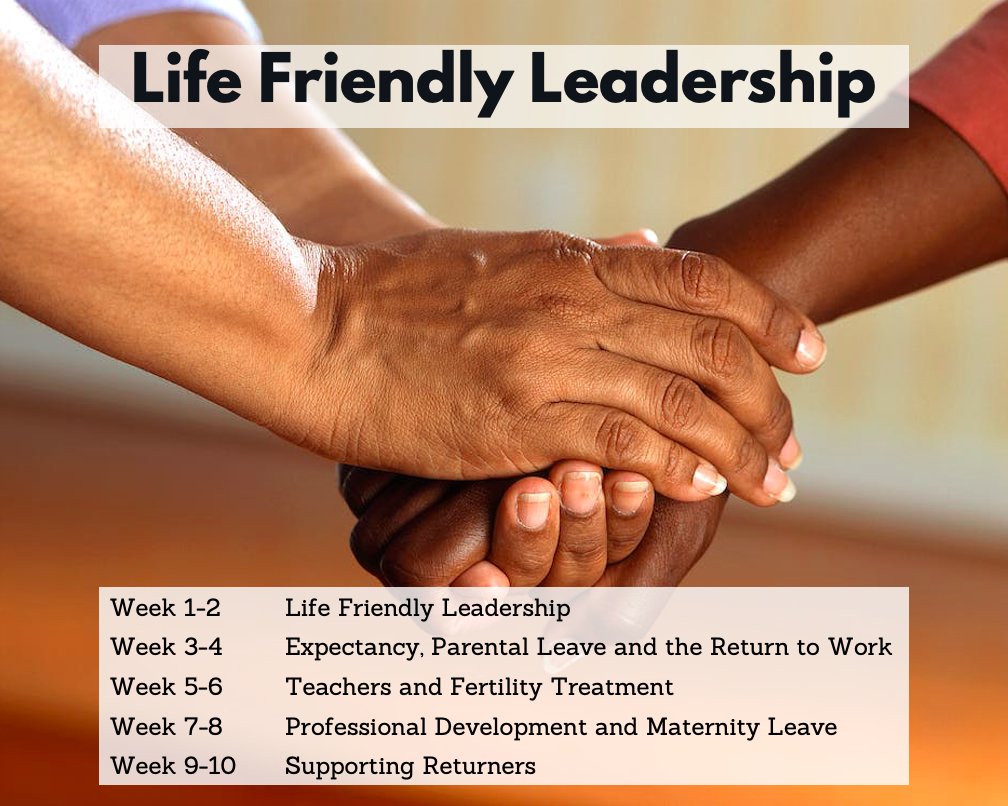 SLT and wondering how you can help reduce the loss of women age 30-39 from teaching? Join the self-led Life Friendly Leadership course from the #MTPTproject to transform your school culture.
eventbrite.co.uk/o/emma-sheppar…
#LeadershipMatters