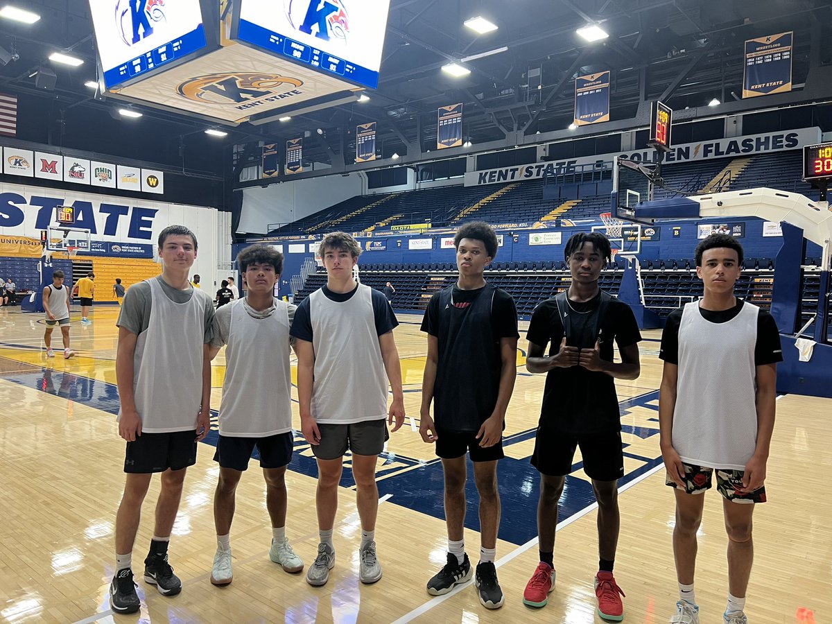 Nordonia Hoops (@nordoniahoops) on Twitter photo 6 of our guys at <a href="/KentStMBB/">Kent State Men's Basketball</a> Elite Camp this afternoon! 2 more at this evenings run.
Left to right
2025 6β1 G <a href="/Trevort188/">Trevor Turnbull</a>
2025 5β10 G <a href="/Fernandezaidan1/">Aidan Fernandez</a>
2026 6β1 G <a href="/EthanKremyar/">ethan</a>
2027 6β4 G <a href="/LandoEllis23/">Landen Ellis</a>
2027 6β2 G Bryce Smith
2026 6β0 G <a href="/JamiereDavis11/">Jamiere</a> 6 of our guys at <a href="/KentStMBB/">Kent State Men's Basketball</a> Elite Camp this afternoon! 2 more at this evenings run.
Left to right
2025 6β1 G <a href="/Trevort188/">Trevor Turnbull</a>
2025 5β10 G <a href="/Fernandezaidan1/">Aidan Fernandez</a>
2026 6β1 G <a href="/EthanKremyar/">ethan</a>
2027 6β4 G <a href="/LandoEllis23/">Landen Ellis</a>
2027 6β2 G Bryce Smith
2026 6β0 G <a href="/JamiereDavis11/">Jamiere</a>