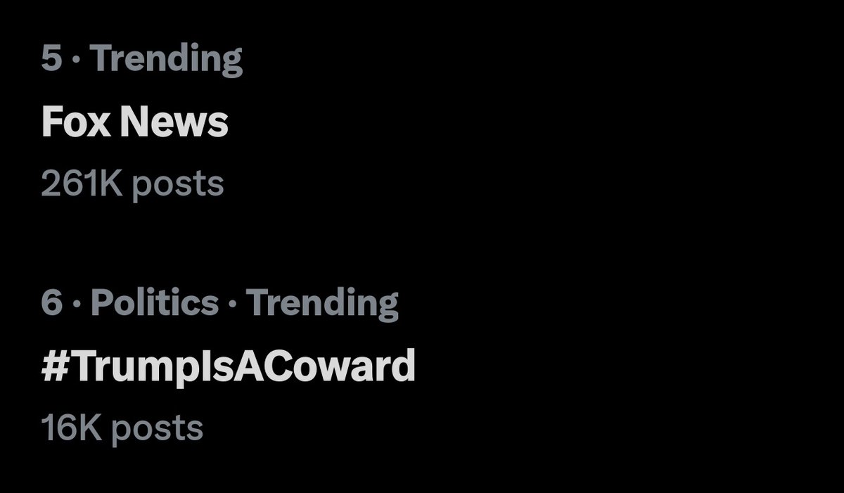 mmpadellan's tweet image. Hey Tweeps!

#TrumpIsACoward is trending number SIX on Twitter!

RT this like crazy and use the hashtag to push it to Number 1!

LET'S GOOOOOO!!! 💪💪💪