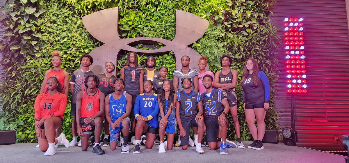 BaltCitySchools's tweet photo. Thanks to everyone who showed up to @UnderArmour’s City Schools uniform unveiling. Our student-athletes are truly amazing students and athletes. Thanks to @MedStarHealth for offering sports physicals and @MayorBMScott for always supporting Baltimore students! And, of course, thank you @UnderArmour for your continued partnership with City Schools.