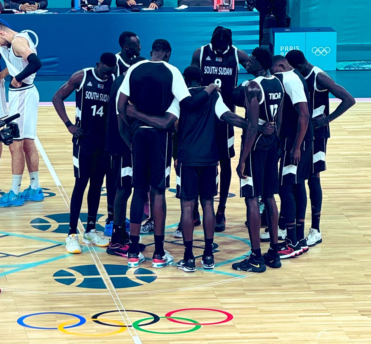 In their first Olympic appearance, South Sudan nearly qualified for quarterfinals. 

They huddled at center court after loss to Serbia and were showered with loud applause. Crowd favorites all week.