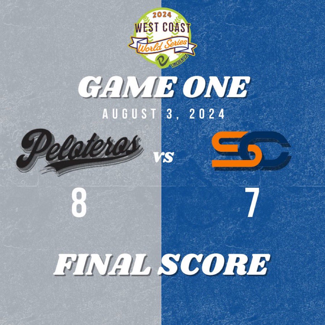And that’s the final for game one!🔥 Two more games today at McBean! Come support the Potters tonight!🦚

AE Express🆚CA Tigers
⏰2:30

Game Three: ShowCali🆚Potters
⏰6:30

All games will be live streamed:
📺bit.ly/PottersStream
🎟️bit.ly/PottersTickets