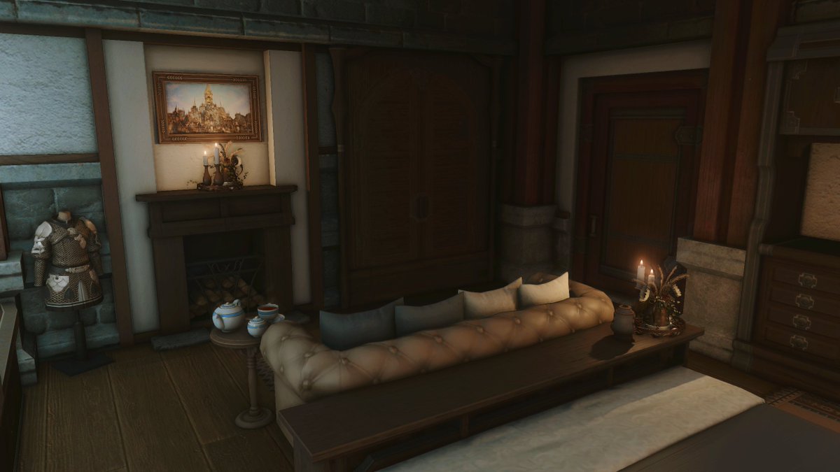 🛏️ Ishgardian Bedroom [Apartment]

A comfy daytime bedroom for my WoL and his wife, finally getting a makeover after over 5 years! 🥰🙏

🚪Chaos - Cerberus / Empyreum 10th Ward, Wing 1, Room #21

#FF14ハウジング #hgxiv #FF14Housing