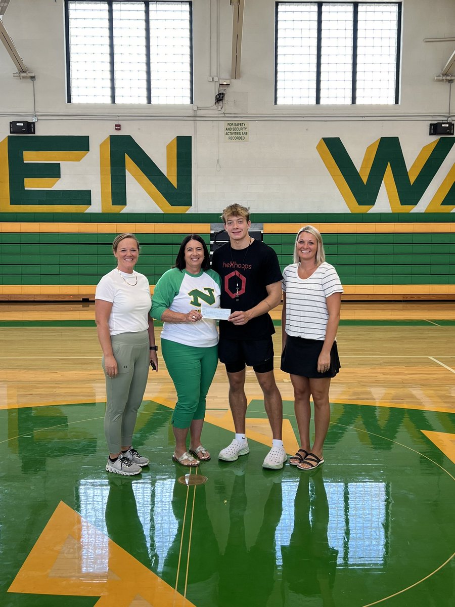 Wow!!! What a day! Thanks to all the campers who came out and worked their TAILS off today! And a special thank you to all the parents/guardians who paid for the kids to come! We were able to make a donation of $525 dollars to the NHS athletic fund! #MeVSMe #heXhoops