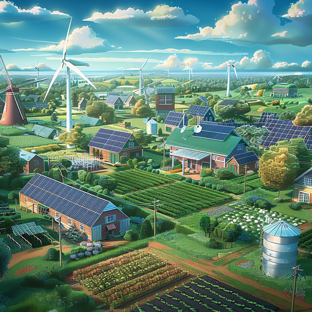 Earthbasedsoul's tweet photo. Solarpunk is a rebellion against the dark and dystopian narratives of the future. It offers a hopeful alternative, where communities come together to build a world powered by clean energy and collective action. 
#SolarpunkWorldBuilding https://t.co/sw1yuj8Fbm