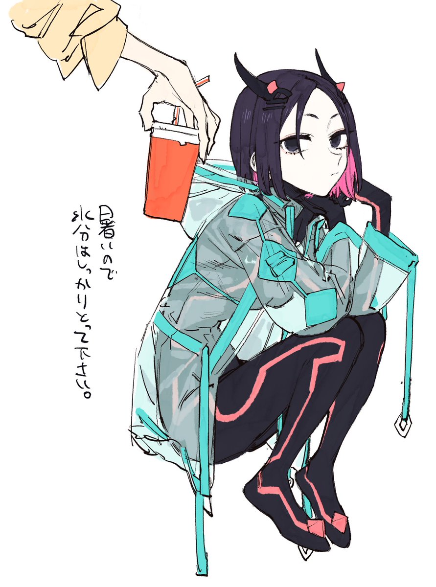 #FGO9周年
出遅れましたが、9周年おめでとうございます！フェスの会場には私が描かせて頂きました由井くんもいるそうです！皆様熱中症にはお気をつけて、楽しんできて下さい！