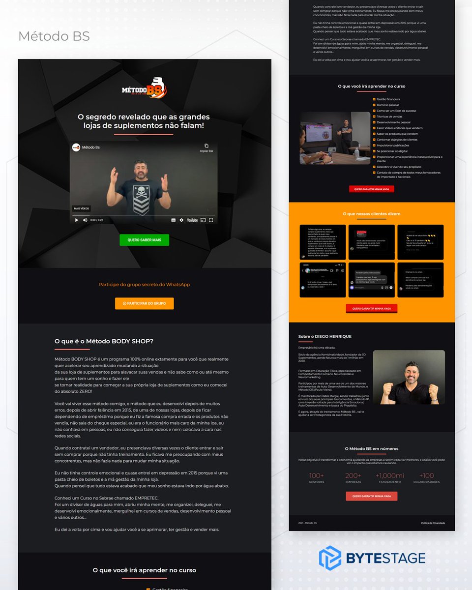 bytestage's tweet photo. PROJETO - Página de Captura desenvolvida para empresa de suplementos.

Precisa de uma landing page? Entre em contato e solicite um orçamento.

#WebDesign #CriaçãoDeSites #LandingPage #PáginaDeVendas #PáginaDeLançamentos #DesenvolvimentoWeb #SiteProfissional #Websites https://t.co/9htrThsMl9